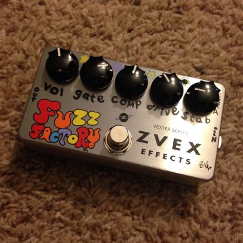 zvex box of metal effect pedal|fuzz factory guitar pedal.